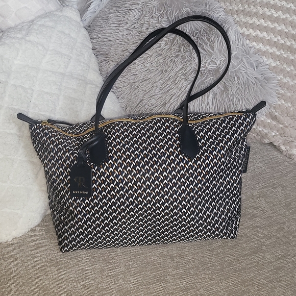 Roberta Pieri SD Tatami Tote Bag, 2-Way, Authentic!! - Picture 1 of 13